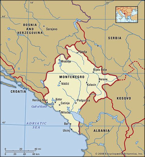 montenegró capitale|Montenegro country profile .